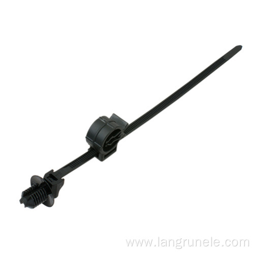 Automotive Fir Tree Cable Tie With Pipe Clip